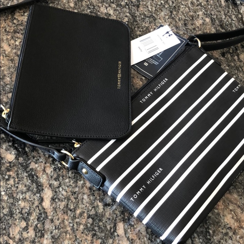 TOMMY HILFIGER CROSSBODY PURSE AND POUCH